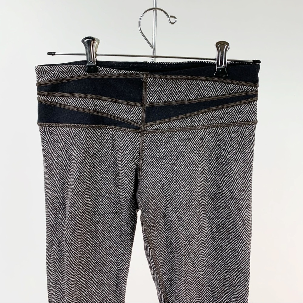 Lululemon Wunder Under Giant Herringbone Black He… - image 3